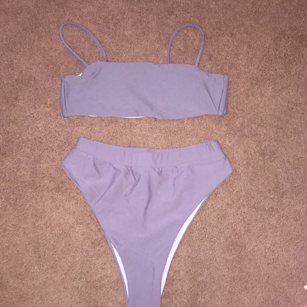 Shein High Wasted Two Piece Swimuit